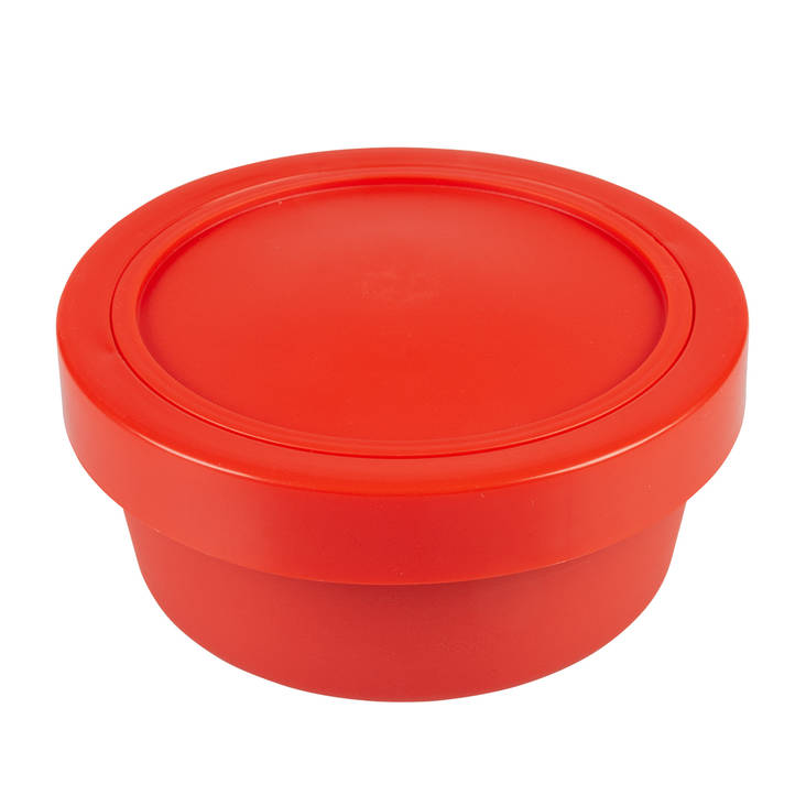 Matkakupit 2-in-1 2kpl punainen Duvo+ - Koiran muovi- ja melamiinikupit - 034238 - 1