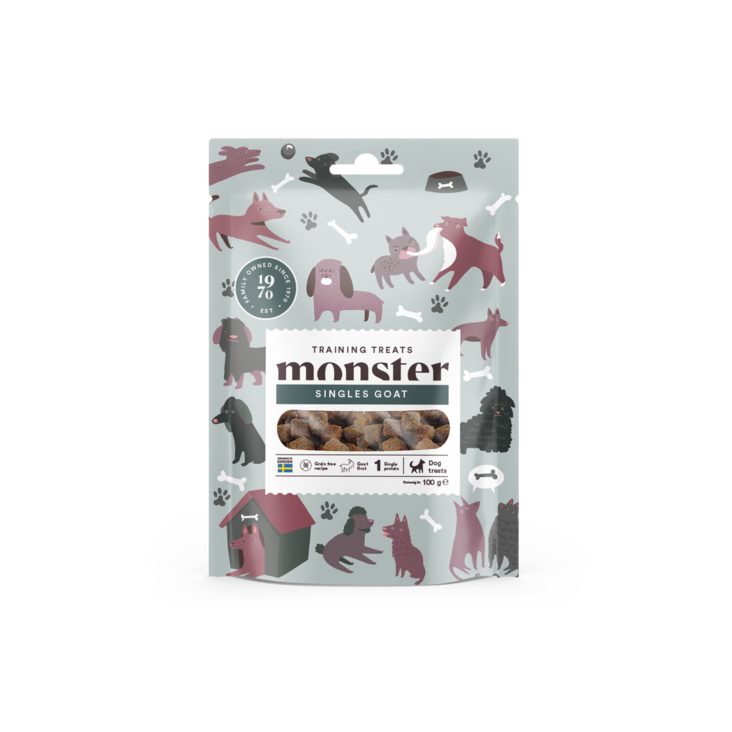 Namipala Vuohi 100g singles monster dog - Koiran herkut ja makupalat - 036448 - 1