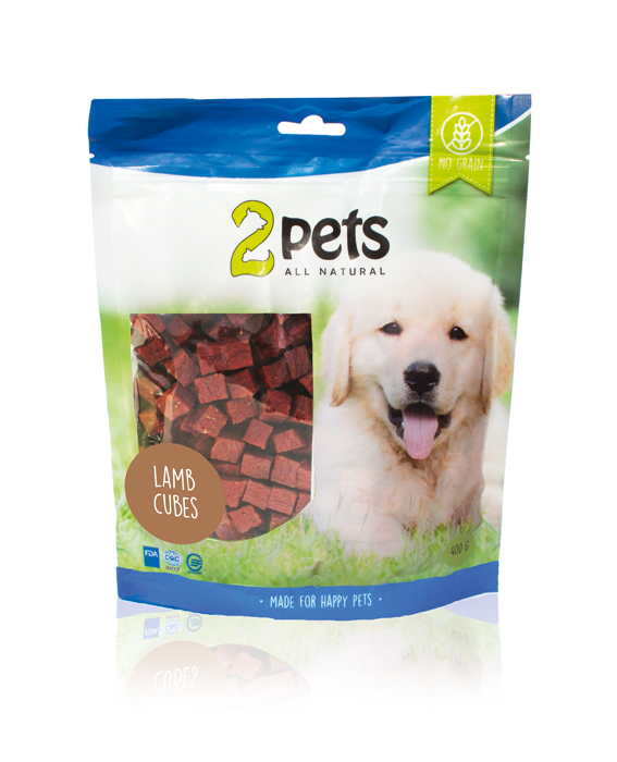 Namipalakuutiot lammasta 400g 2Pets - Koiran herkut ja makupalat - 011088 - 1
