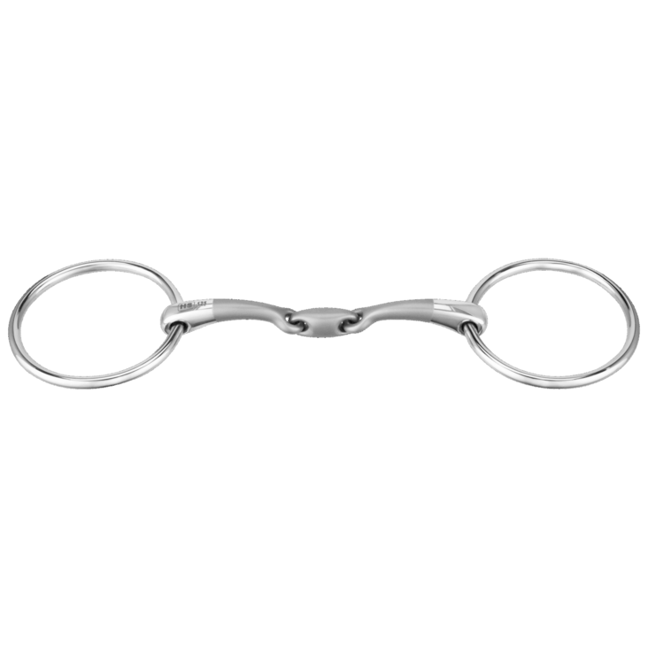 Nivelkuolain Satinox 2-nivelinen 14mm loose ring Sprenger - Kolmipalakuolaimet hevoselle - 035328 - 1