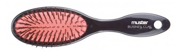 Nylonharja S 18cm ovaali musta Pneumatic - Koiran harjat, karstat ja suat - 027478 - 1