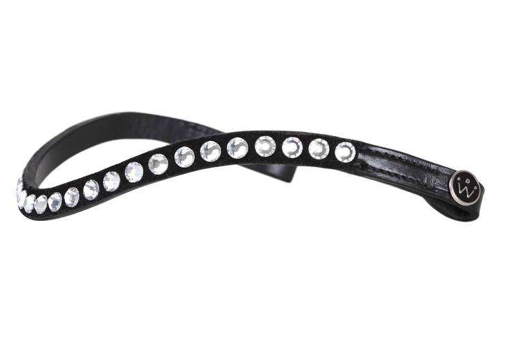 Otsapanta Petit Etoile S-FOAL 32cm musta SD Desing Crown - Hevosen otsapannat - 027818 - 1