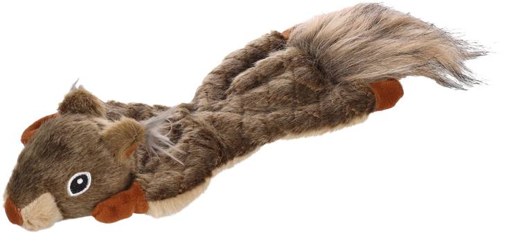 Pehmo-orava täytteetön ruskea Flamingo - Koiran pehmolelut - 035198 - 1
