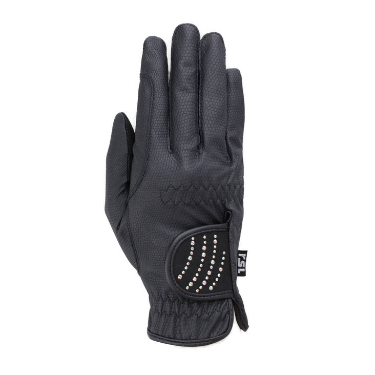 Ratsastushanskat Dubai musta USG - Ratsastajan asusteet - 034478 - 1