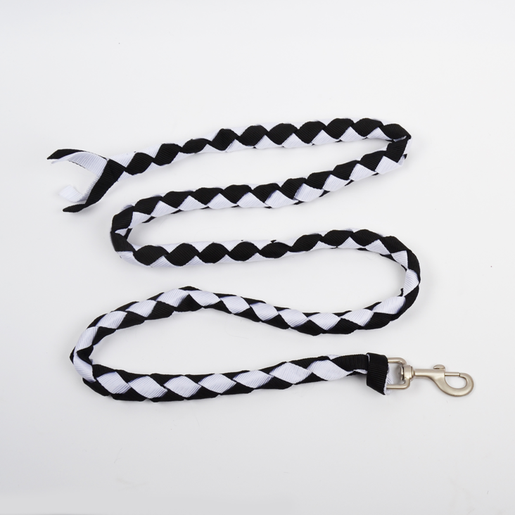 Riimunnaru Salmiakki 3m mus/val Equitare - Hevosen nylonriimunarut - 014388 - 1