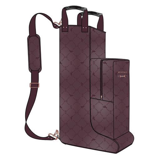 Saapaslaukku Cecile Dark Berry HVP - Ratsastuskengät ja -saappaat - 029418 - 1