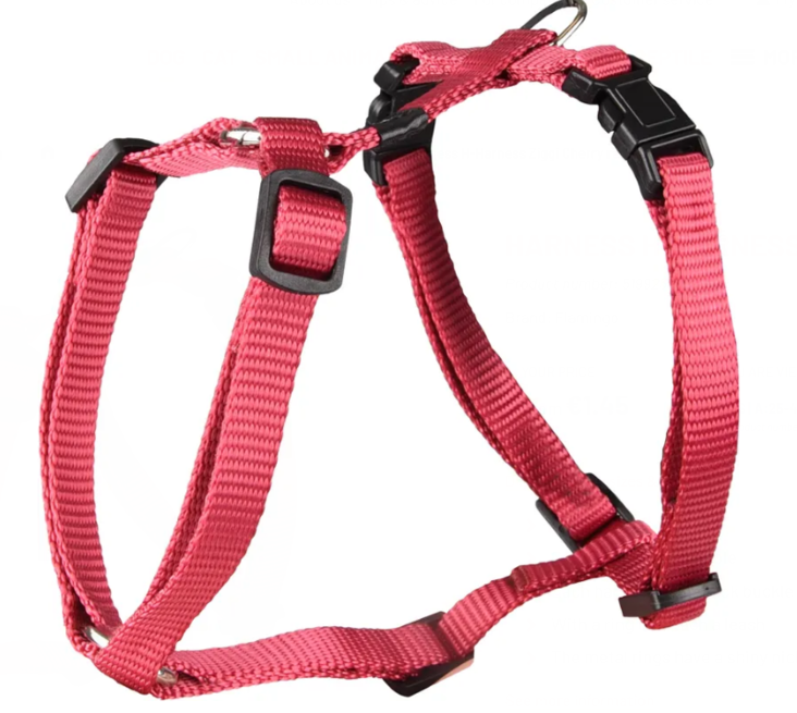 Säätövaljas Ziggi kirsikka Flamingo - Koiran Y-valjaat - 032578 - 1