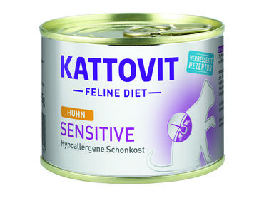 Sensitive kana 185g prk Kattovit - Kissan erikoisruokavalio säilykkeet - 003728 - 1
