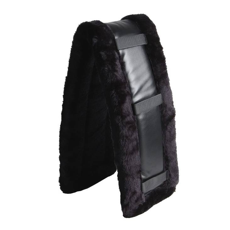 Silatyyny pitkä teddyä musta Star Tack - Ravurin silatyynyt ja pehmusteet - 020478 - 1