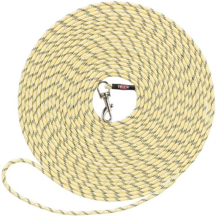 Talutin nylon XXS-XS 4mmx4m kelt. Trixie - Koiran nylontaluttimet - 029318 - 1