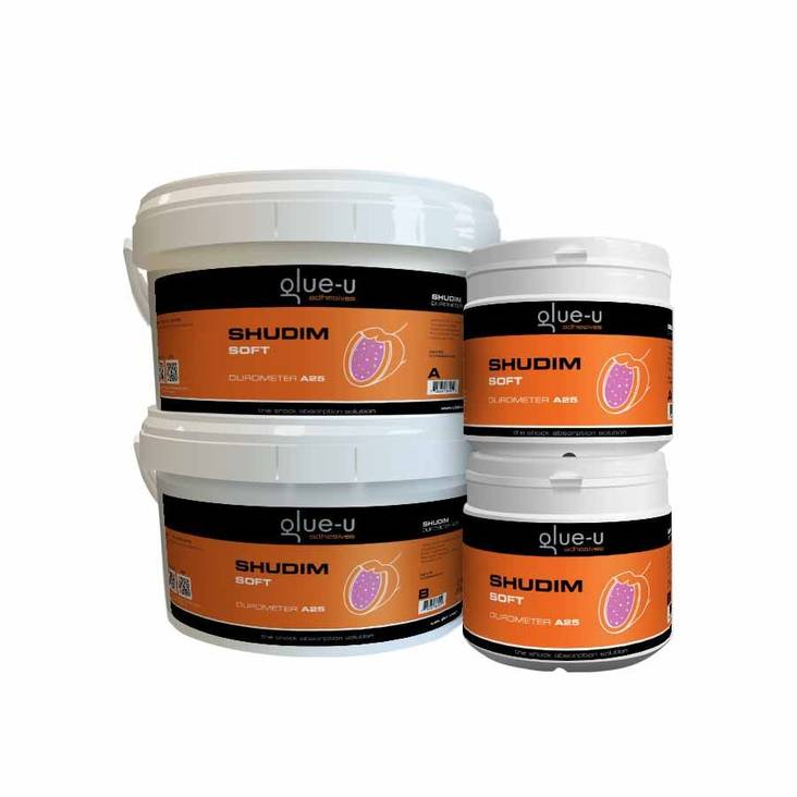 Täyteaine pehmeä pinkki A+B 2x2,5kg Glue-U - Hevosen kavionpaikkaus ja -täytöt - 039148 - 1