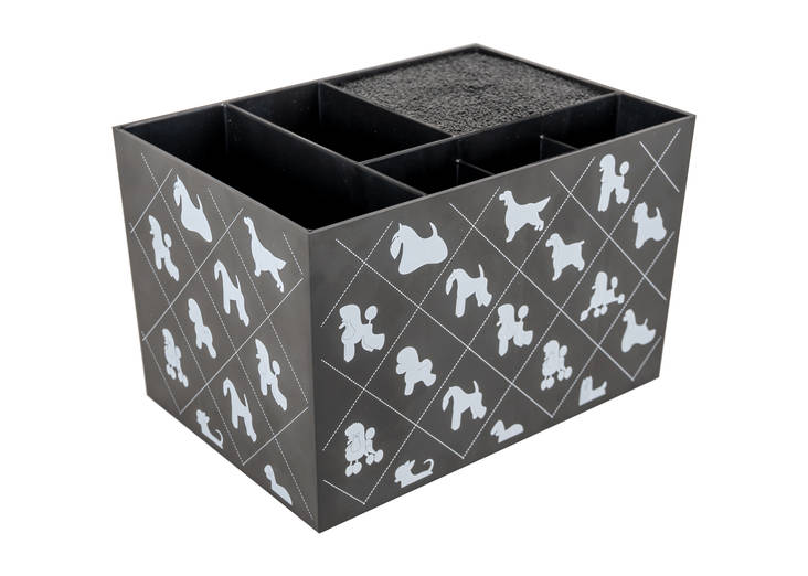 Teline trimmaustarvikkeille K-Design Caddy 16,5x11,5cm ShowTech - Trimmauspöydät ja tarvikkeet - 028038 - 1