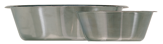 Teräskuppi matala S 800ml Lexi baariin - Koiran metallikupit ja telineet - 013018 - 1