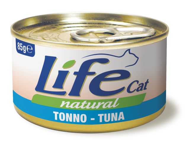 Tonnikala 85g prk LifeCat - Aikuisten kissojen säilykkeet - 014198 - 1