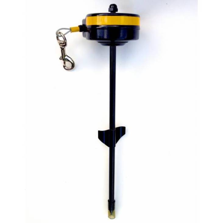 Metallinen ulkoiluvaijerikela pyörii 360 astetta - Koiran ulkoiluvaijerit ja kytkimet - 009998 - 1