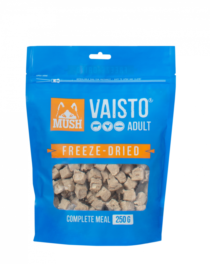 VAISTO Sininen Freeze-Dried® MUSH - Koiran kuivaruoat aikuisille koirille - 023308 - 1