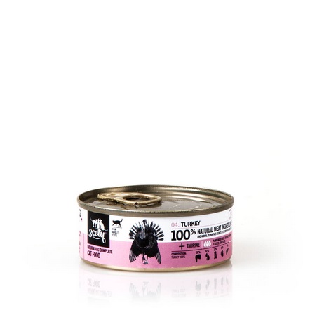 Kalkkuna 04. monoproteiini pate 3coty - Aikuisten kissojen säilykkeet - 039368 - 1