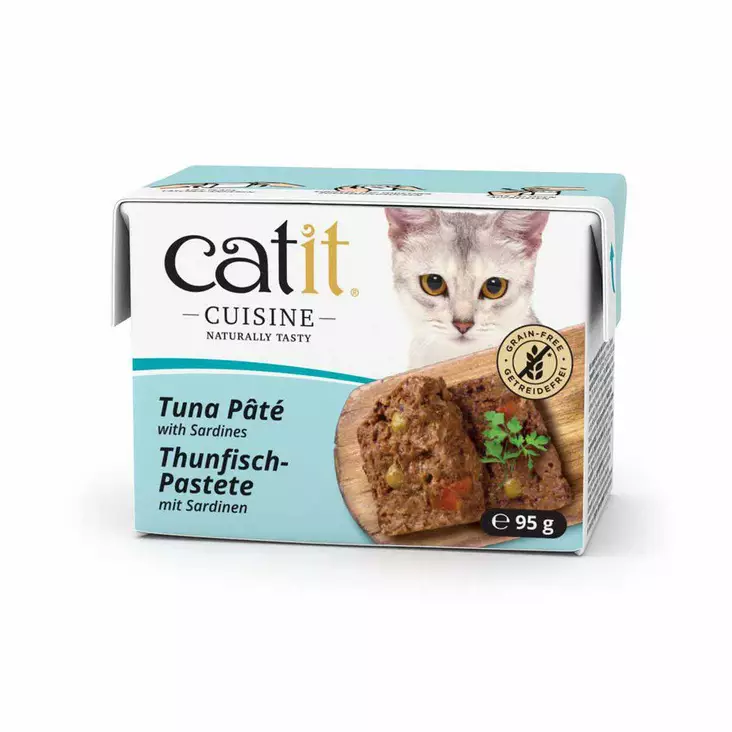 Tonnikala pate 95g Catit Cuisine - Aikuisten kissojen säilykkeet - 046468 - 1