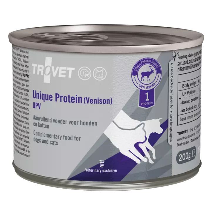 Peura Unique Protein UPV Trovet - Koiran säilykkeet aikuisille koirille - 047038 - 1