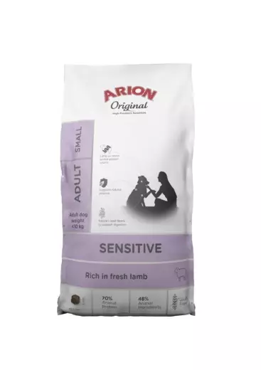 Adult Sensitive Small Lammas Arion - Koiran kuivaruoat aikuisille koirille - 048488 - 1