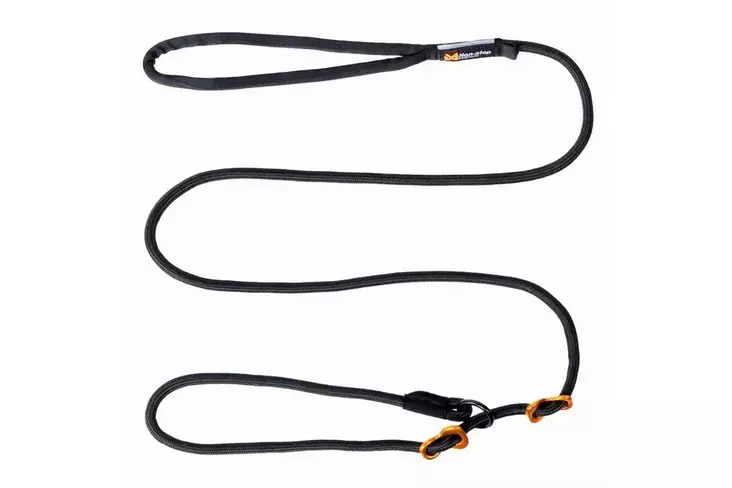 Noutajatalutin nylon 8mmx1,6m musta Non-stop dogwear - Koiran noutajataluttimet - 052938 - 1