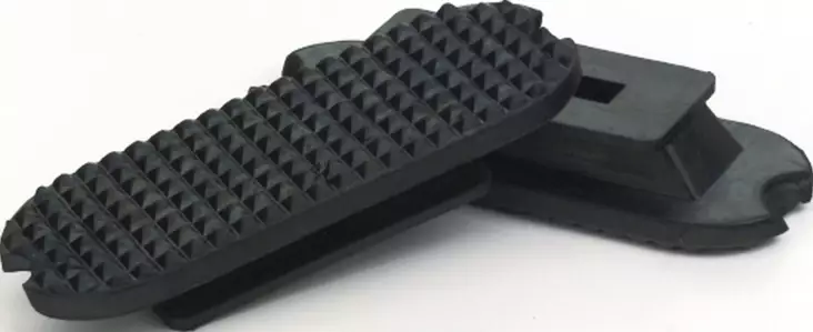 Jalustinkumit pari 120mm musta HorseGuard - Jalustimet ja -jalustinhihnat - 054748 - 1