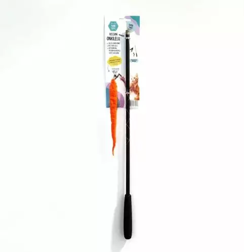 Onkivapa Maxi 180cm/54,5cm musta Yugie - Kissan huiskat ja onkilelut - 055738 - 1