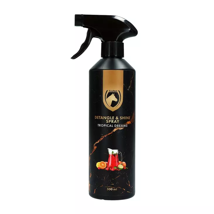 Harjaussuihke Detangle & Shine Spray Tropical Dreams Excellent Horse - Hevosen hoito-, ja kiillotusaineet - 056388 - 1