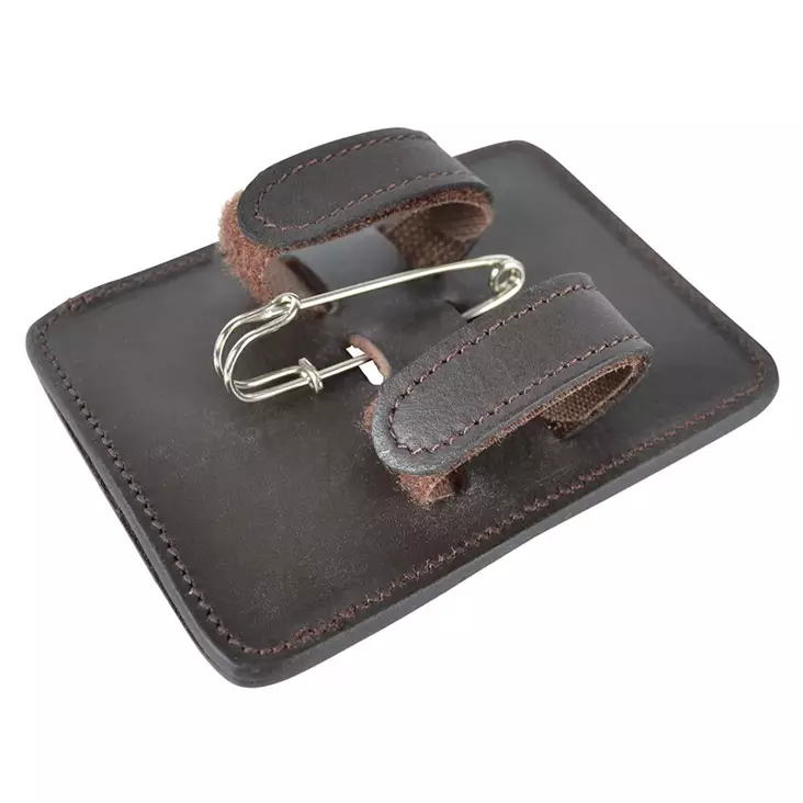 Kilpailunumero 4-numeroinen neliö strasseilla, ruskea Hansbo Sport - Ratsastajan asusteet - 056678 - 1