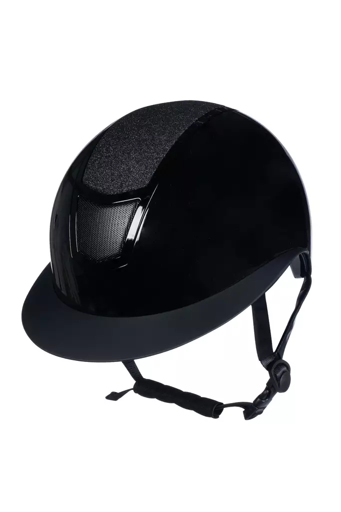 Ratsastuskypärä Shiny Diamond M 55-57 black HKM-sports - Ratsastuskypärät - 056818 - 1