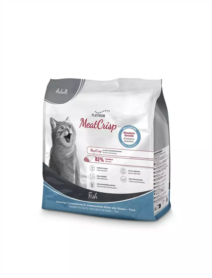 Adult Fish Meat Crisp Platinum - Kissan kuivaruoat aikuisille kissoille - 055598 - 1