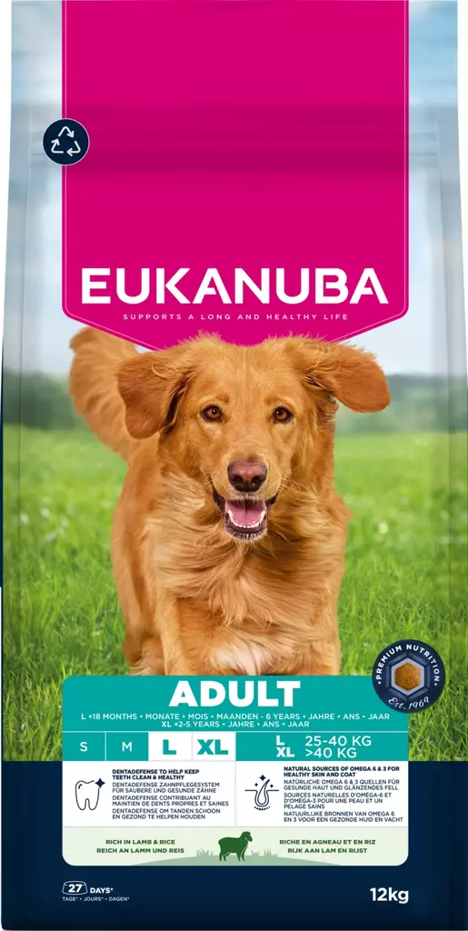 Adult Lamb L/XL 12kg Eukanuba - Koiran kuivaruoat aikuisille koirille - 000208 - 3