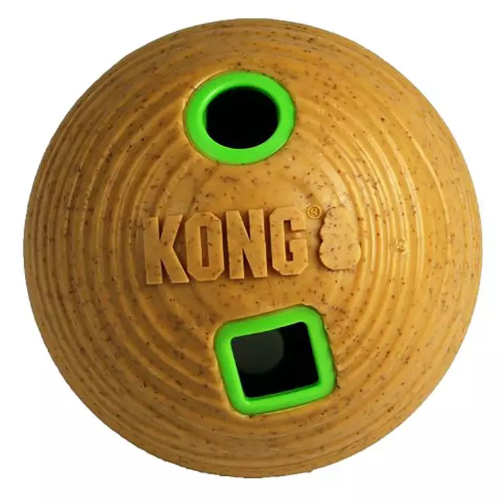 Aktivointipallo Bamboo Feeder M12cm KONG - Koiran aktivointilelut - 048498 - 1