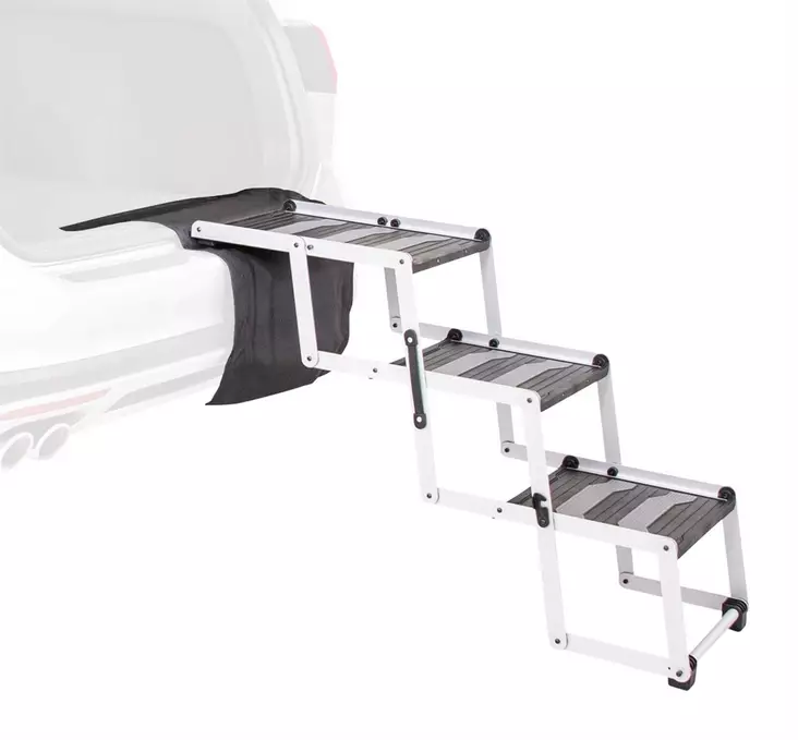 Alumiininen porrasramppi säädettävä ja taitettava Trixie - Koiran autoilutarvikkeet - 049118 - 1