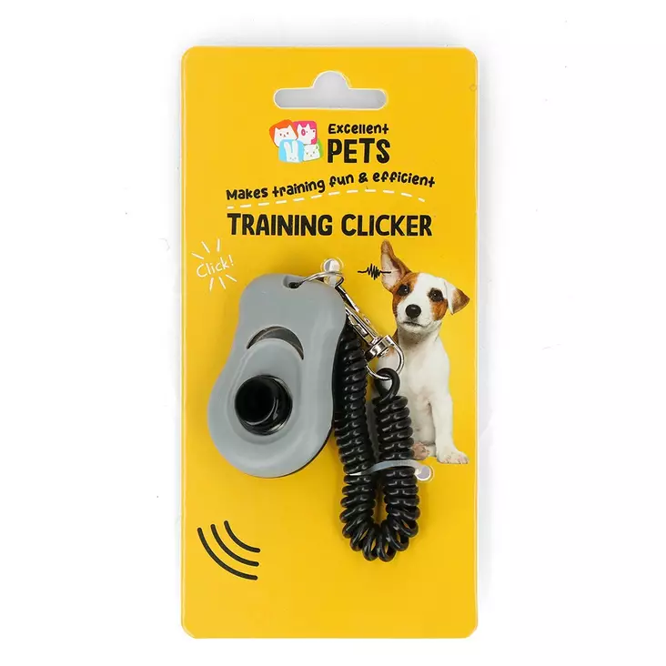 Clicker rannelenkillä harmaa Excellent - Clickerit, kosketuskepit, pillit - 054388 - 1
