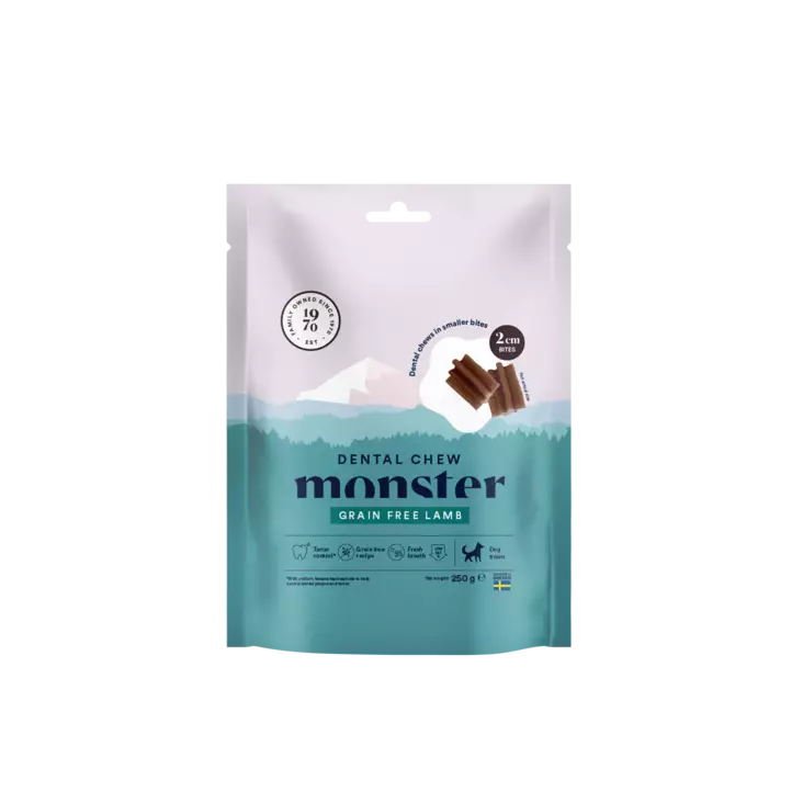 Dental Bites lammas Grain Free 250g monster - Koirien funktionaaliset makupalat - 050498 - 1