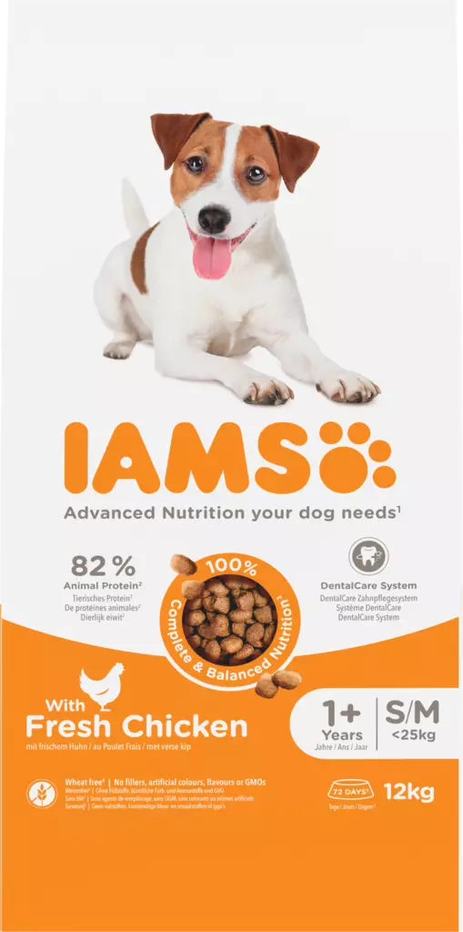Dog Adult Small/Medium Chicken 12kg Iams Advanced Nutrition - Koiran kuivaruoat aikuisille koirille - 000538 - 2