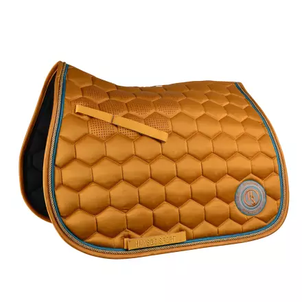Estehuopa Earthy Glam FULL gold Hansbo Sport - Ratsun satulahuovat ja romaanit - 018248 - 1