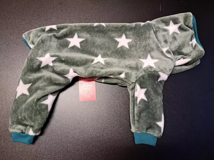 Haalari Pörröfleece XXL 42cm Pukuprinsessa - Koiran haalarit - 055378 - 2