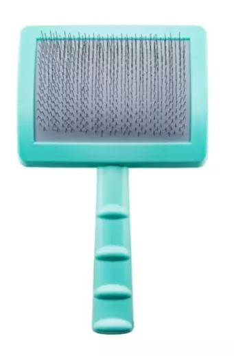 Kaareva karsta muovia L 11mm minttu Tauro Pro Line - Koiran harjat, karstat ja suat - 053978 - 1