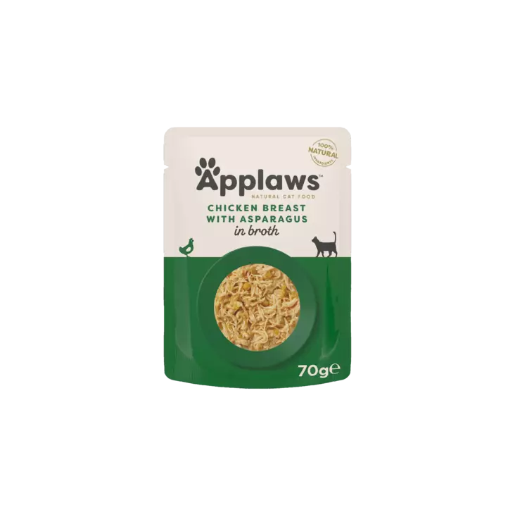 Kananrinta Parsa 70g pss Applaws Cat - Aikuisten kissojen säilykkeet - 003758 - 2