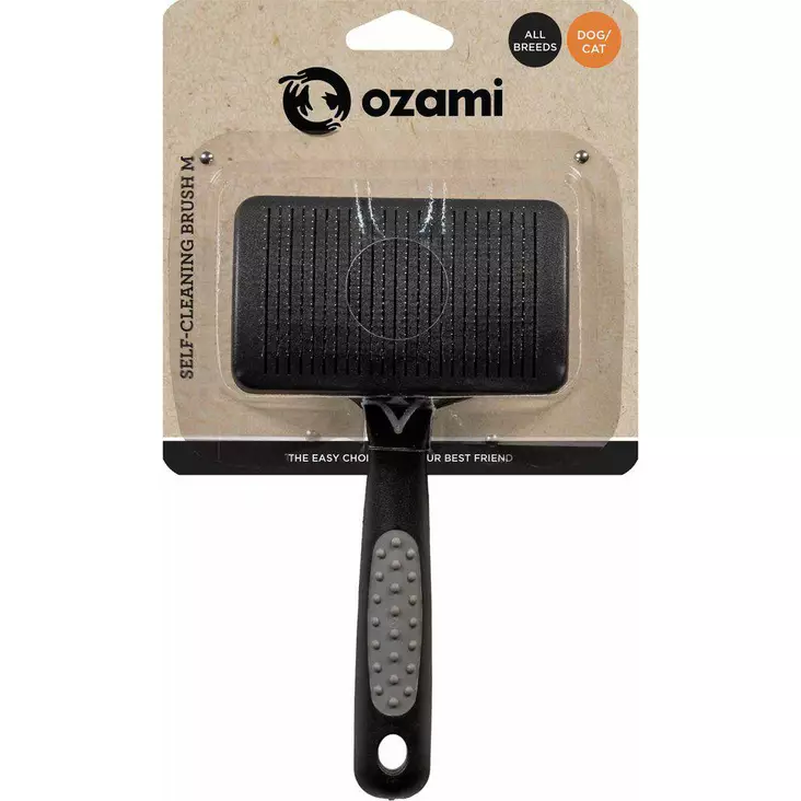 Karsta pehmeä M puhdistuspainike Ozami - Koiran harjat, karstat ja suat - 005868 - 3