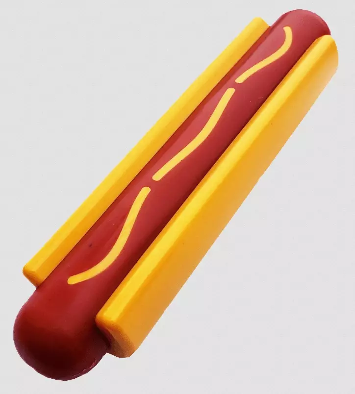Nylon Hot Dog 16x3,5cm SodaPup - Koiran aktivointilelut - 052488 - 1