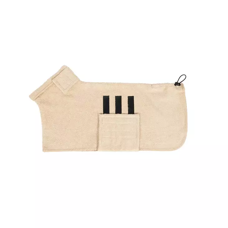 Kylpytakki Japandi beige EBI - Koiran pyyhkeet ja kuivatusmanttelit - 056968 - 1