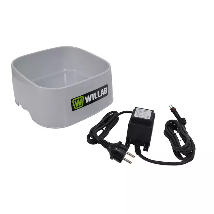 Lämmitettävä juomakulho 3 L Willab - Kotieläinten juoma-astiat ja -automaatit - 054298 - 1