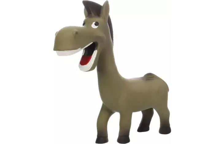 Lateksiaasi Dungo polyesteritäytteellä 20,5x16,5cm ruskea Flamingo - Koiran vinyyli-, latex- ja valolelut - 050728 - 1