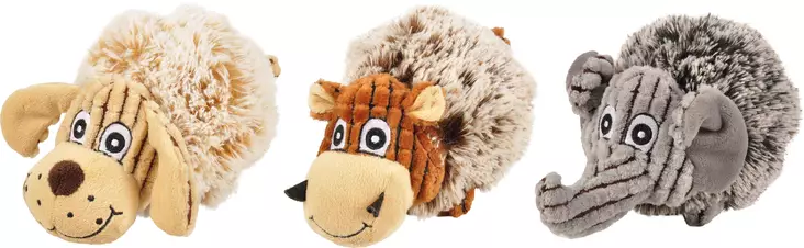 Karvapallo Warre 19cm mix Flamingo - Koiran pallot ja heittolelut - 055448 - 1