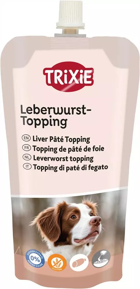 Maksapatee 300ml Topping Trixie - Koiran säilykkeet aikuisille koirille - 054708 - 1