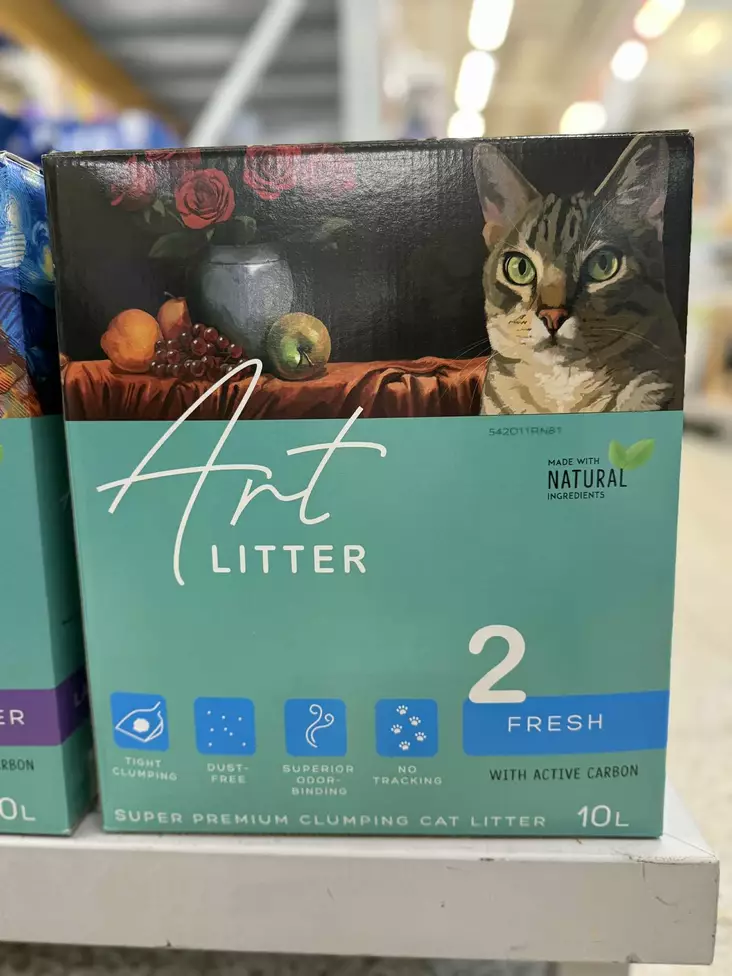 Mikrohiekka 2 Fresh 10L Art Litter - Kissanhiekat ja hiekan hajusteet - 054448 - 1