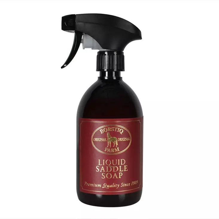 Nestemäinen nahkasaippua Saddle Soap 500 ml Borstiq Farm - Hevosen varusteiden hoito ja puhdistus - 060008 - 1
